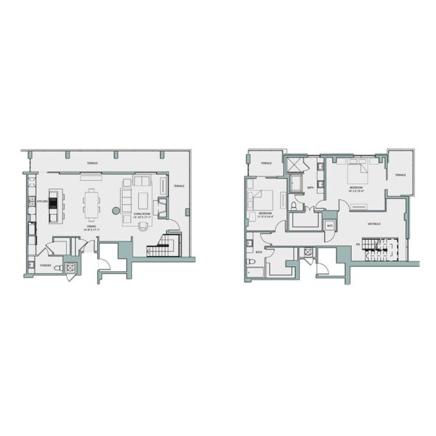 Rendering of the PH3 floor plan